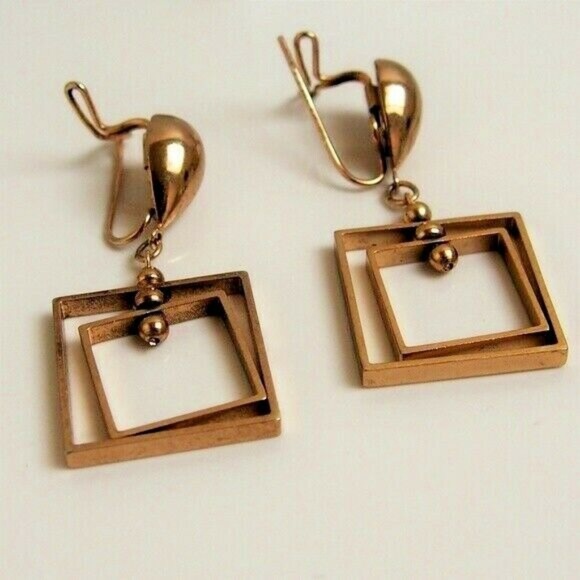 Judith McCann Jewelry - Mid-Century Judith McCann Wingback Earrings